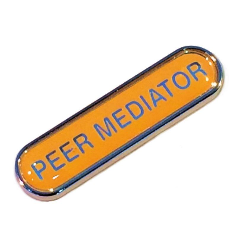 PEER MEDIATOR bar badge